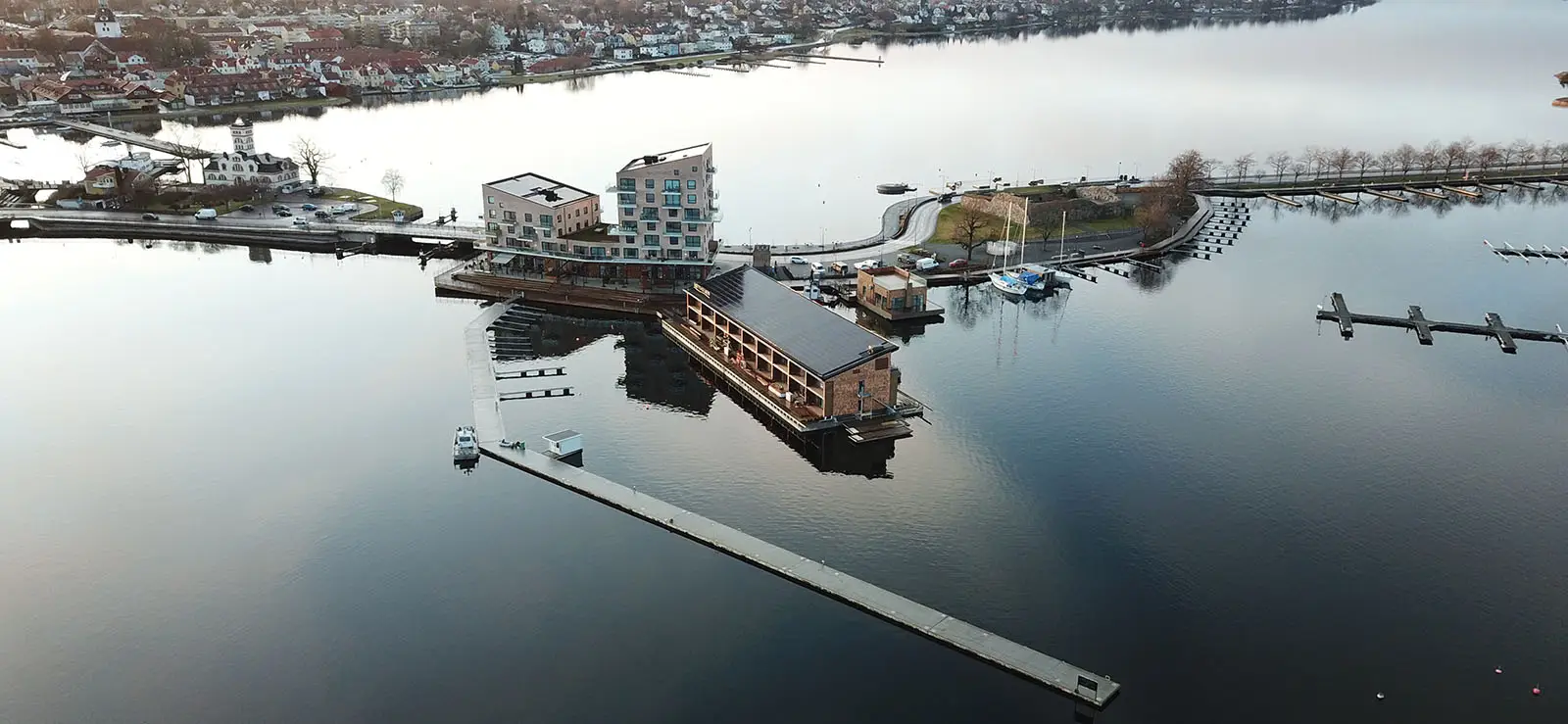 Slottsholmen marina areal